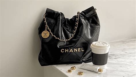 chanel 22 dark brown|chanel 22 bag dimensions.